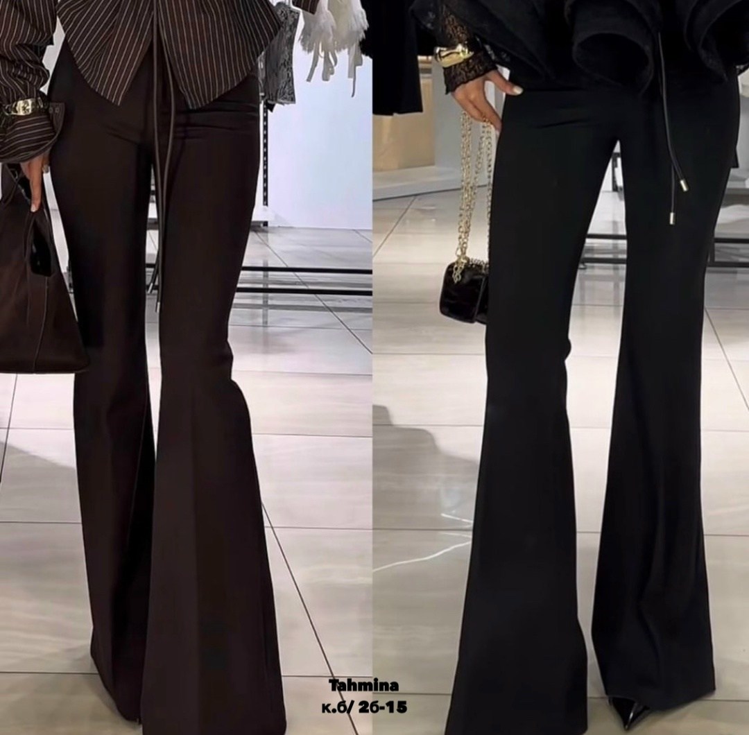 брюки клеш женские,брюки клеш,расклешенные шерстяные брюки с высокой посадкой saint laurent черный,черные брюки клеш,модные брюки клеш