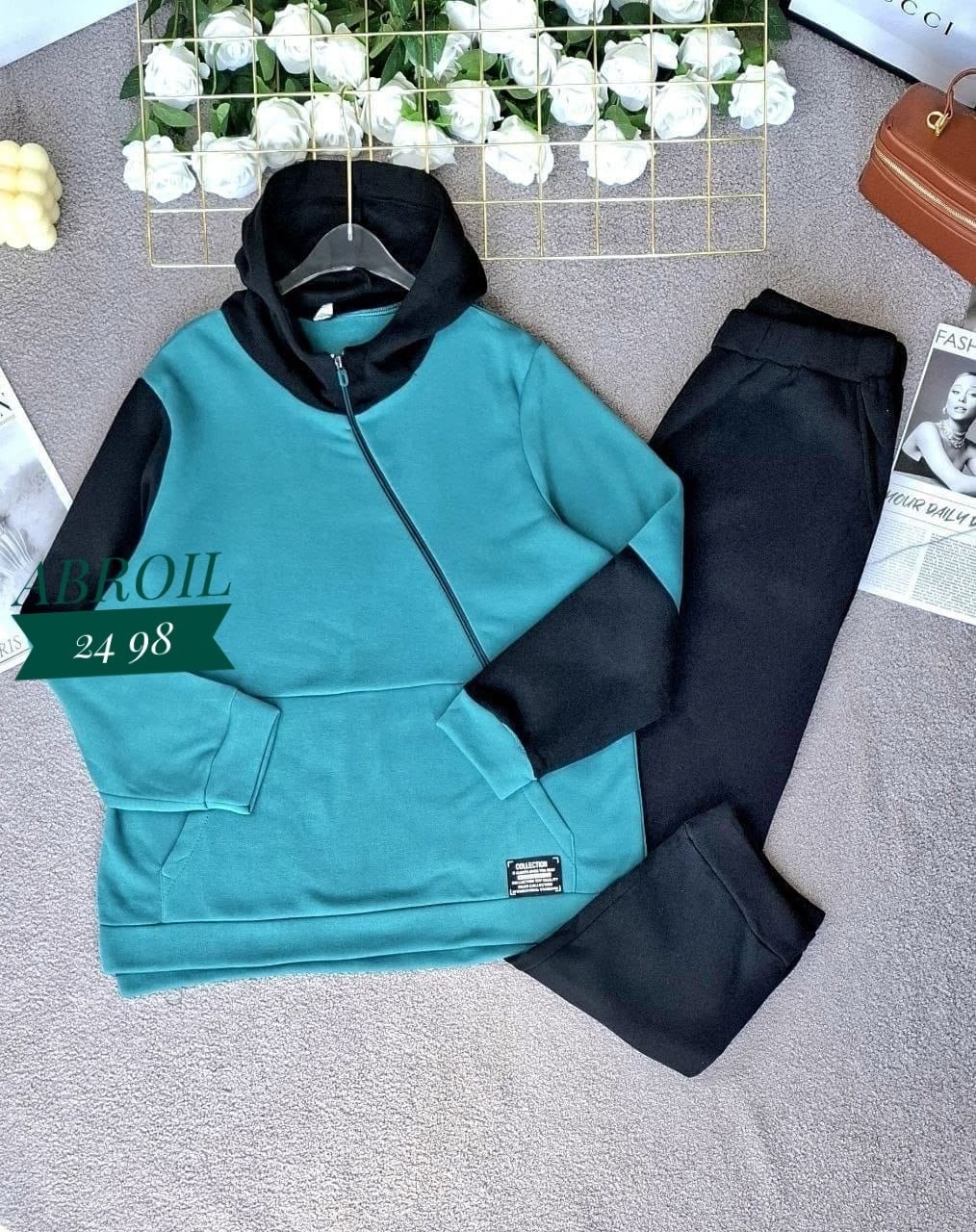 модная толстовка,женское толстовка,спортивный костюм свободного кроя,женские костюмы спортивные,костюм женский на флисе