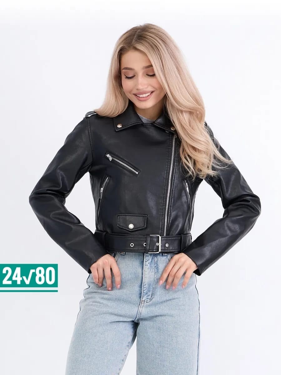 кожаная косуха оверсайз варенка concept club,женская просторная куртка-косуха из экокожи,куртка косуха,куртка косуха женская,куртка кожаная косуха женская