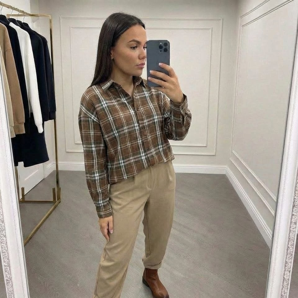 женская рубашка в клетку оверсайз,рубашка miu miu оверсайз в клетку варенка,рубашка в клетку свободного кроя,женская рубашка в клетку,рубашка оверсайз в клетку хлопковая monolog