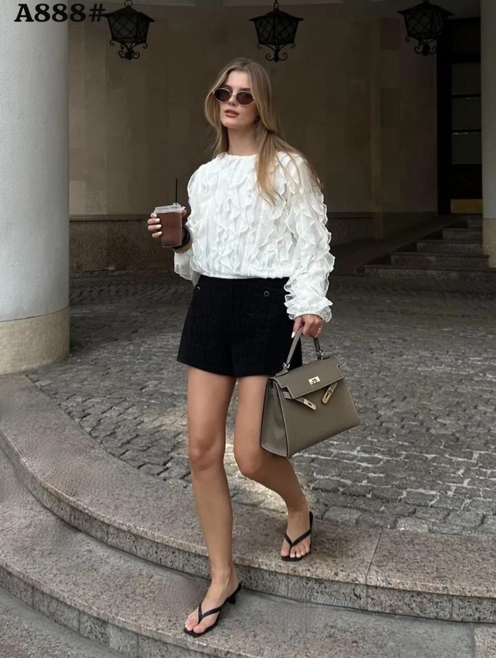 блузка с оборками,женская блуза,модные свитера,женская блузка,повседневная блузка