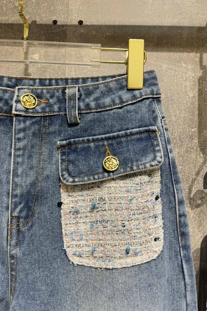 джинсы chanel,джинсы женские,джинсы miu miu,модные джинсы,джинсы джинсы