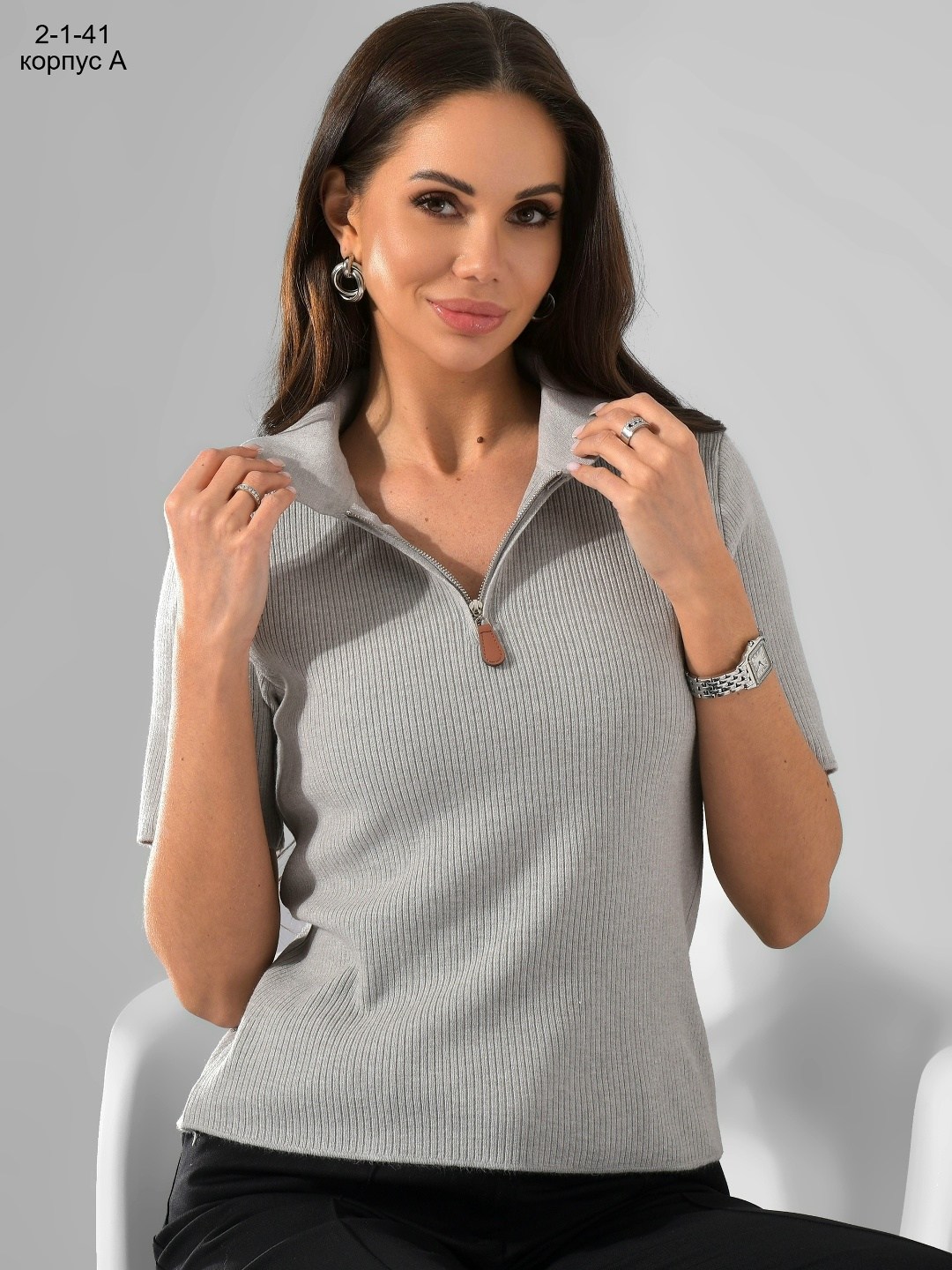 женская кофта,джемпер женский поло,джемпер голубой,летняя кофта,женская футболка-поло с коротким рукавом голубая кофта vi&so 477159029