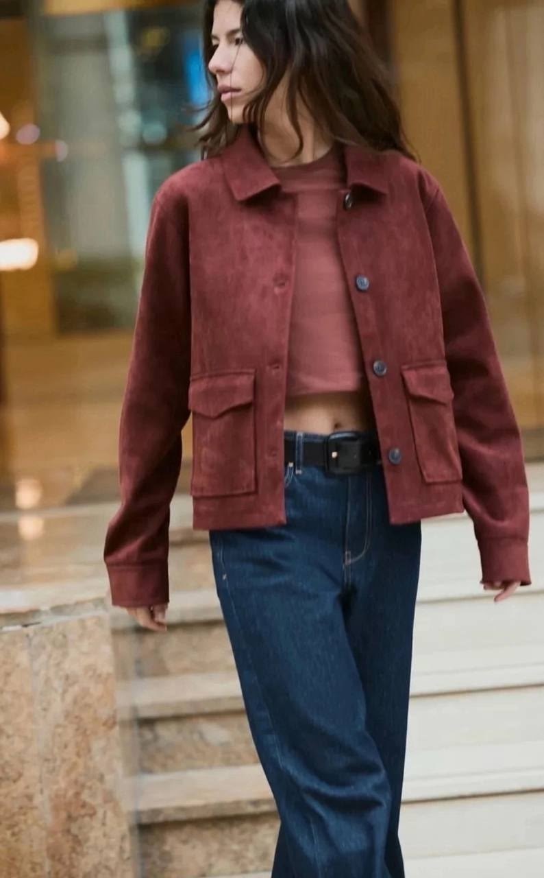 куртка из искусственной замши,замшевая куртка женская,замшевая куртка,женская куртка из искусственной замши с длинным,куртка из натуральной замши