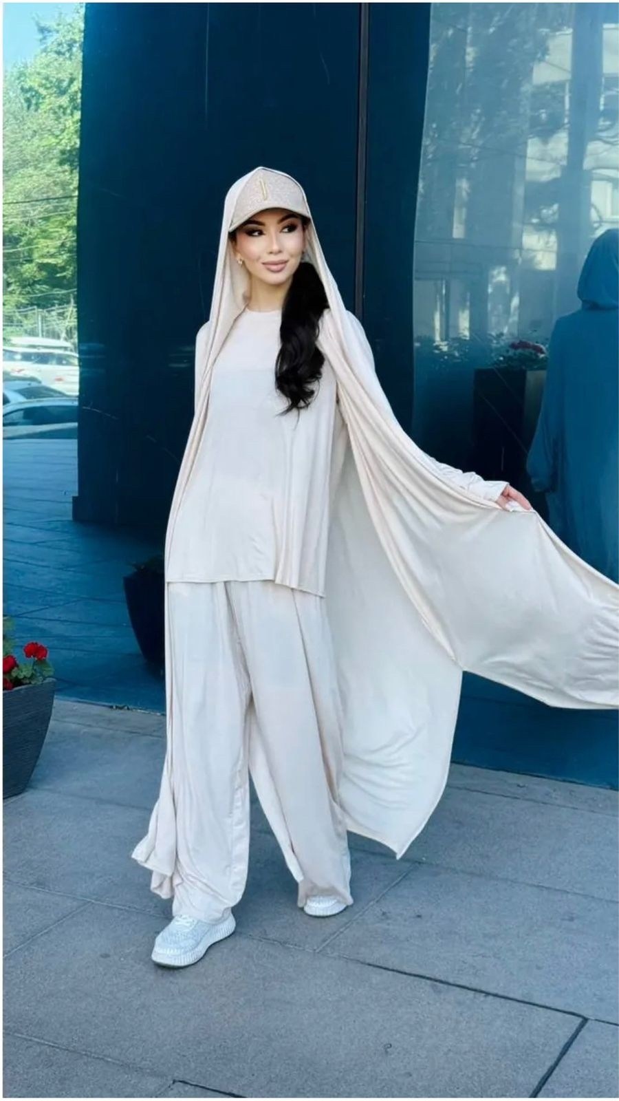 мусульманские костюмы,костюм с капюшоном и брюками erdalis,мусульманская одежда,женская мусульманская одежда,женский костюм