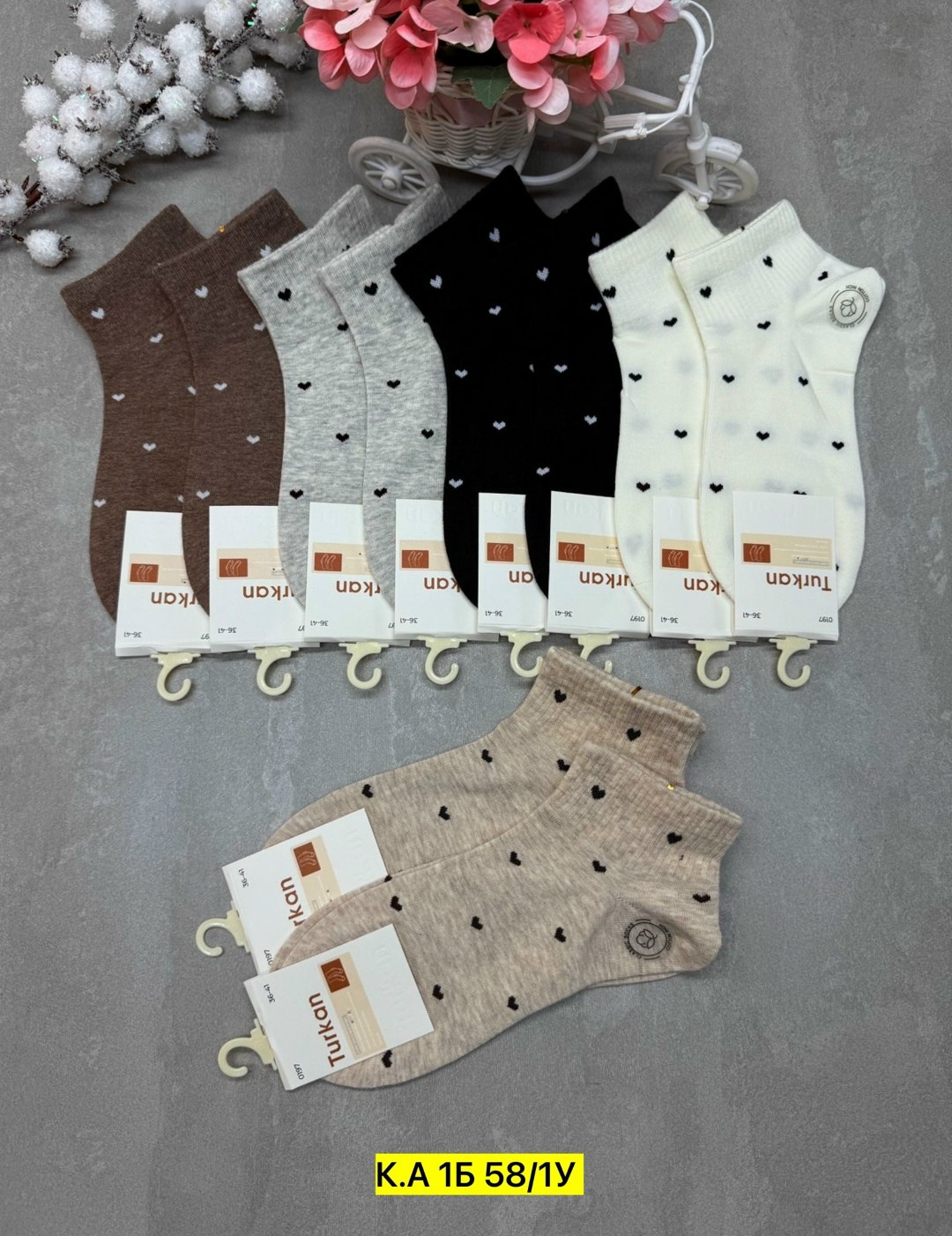 носки женские 10 пар разного цвета,носки женские 10 пар,носки женские,носки женские 5 пар 36-41 turkan,комплект носки женские