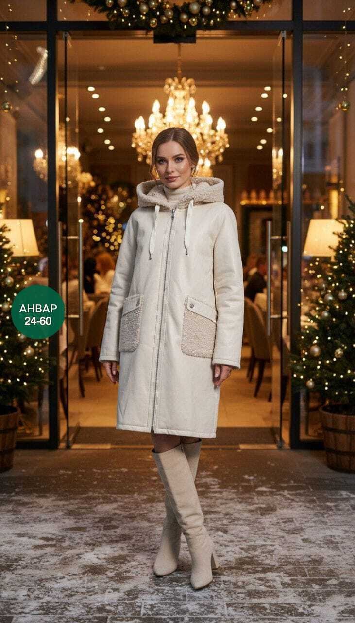 дубленка искусственная elfina,искусственная дубленка,дублёнка женская,эко дубленка,дубленка runxinya