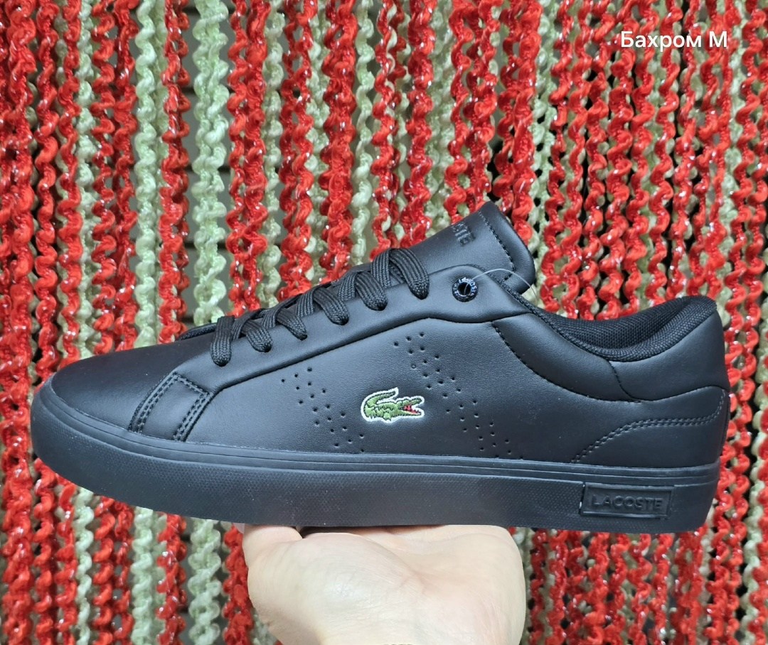 кроссовки lacoste,lacoste ,кеды lacoste,кроссовки на шнуровке lacoste черный,кроссовки lacoste черные