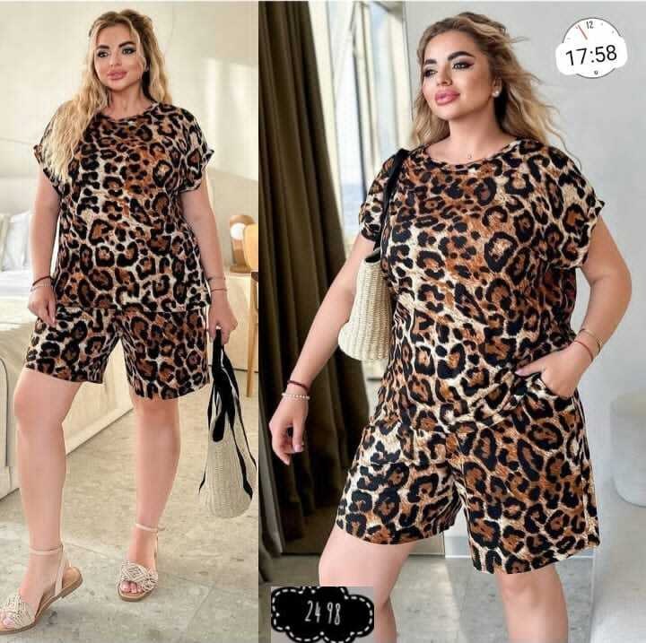 пижама женская,женский костюм с шортами, больших размеров,женские костюмы,костюм с шортам