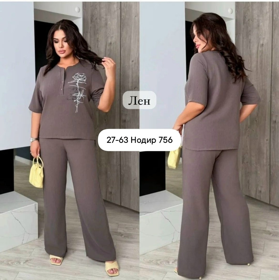 костюм двойка с брюками,костюм летний брючный больших размеров,брючный летний костюм,костюм брючный летний лен nova plus,костюм женский летний брючный