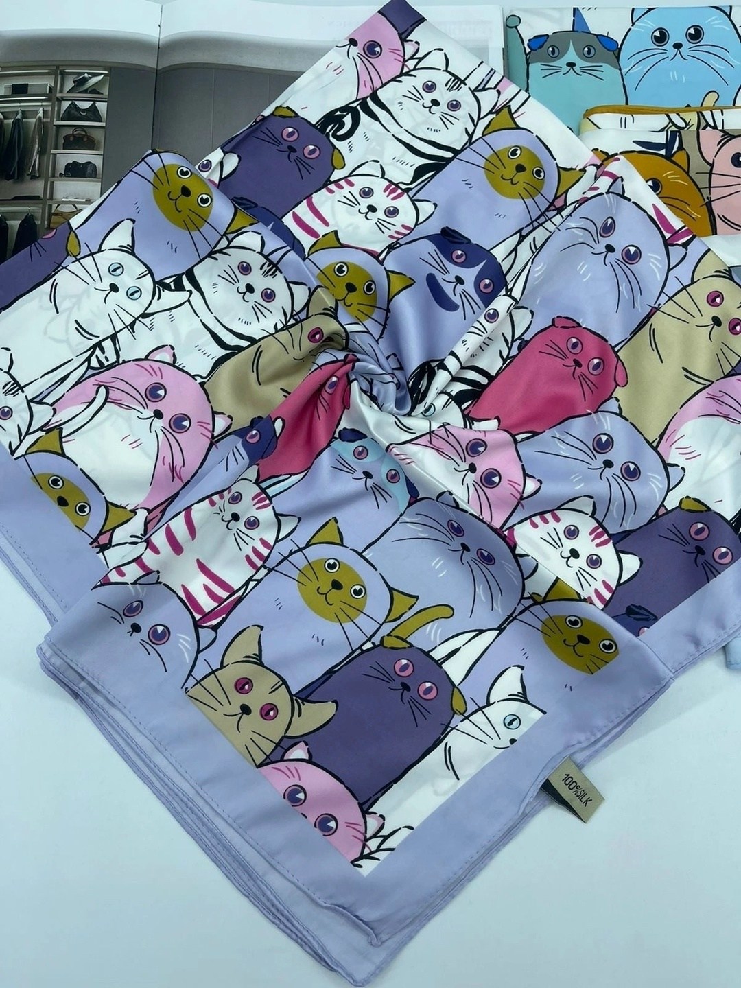 шелковые платки,платок женский с рисунком,платки шарф,платки женские,платок