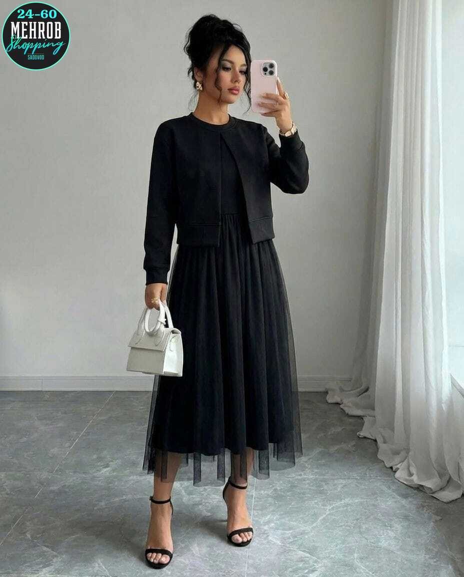 модное платье,нарядное платье,жакет с платьем,платье стильное