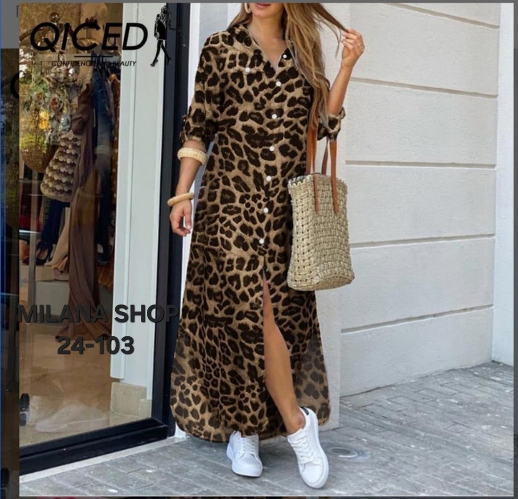 женское длинное платье с леопардовым принтом,платье туника,женское платье больших размеров,женское платье,платье леопард больших размеров грандфасонтекс