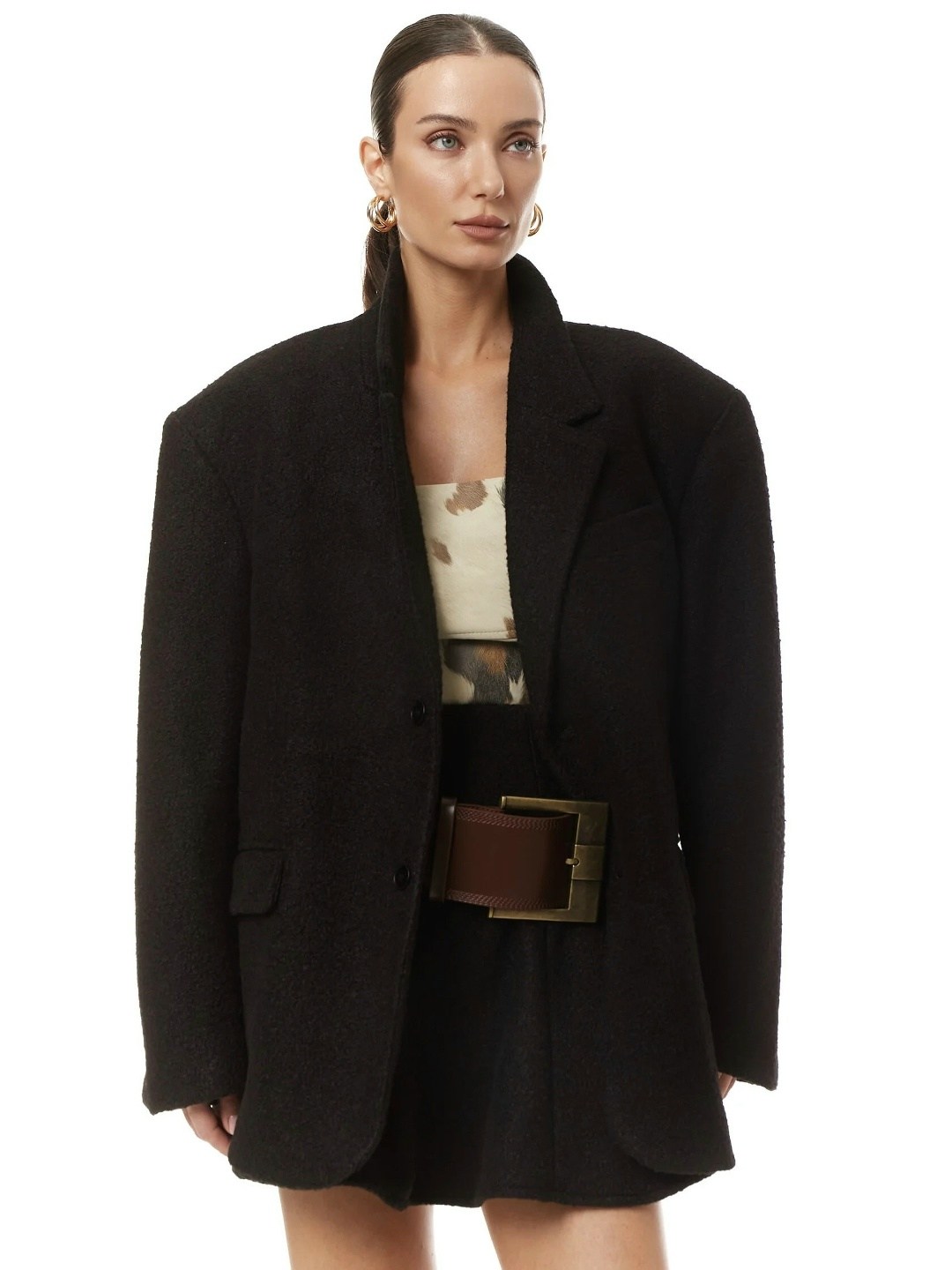 пальто чёрное,модный стиль,о мода,полупальто мужское