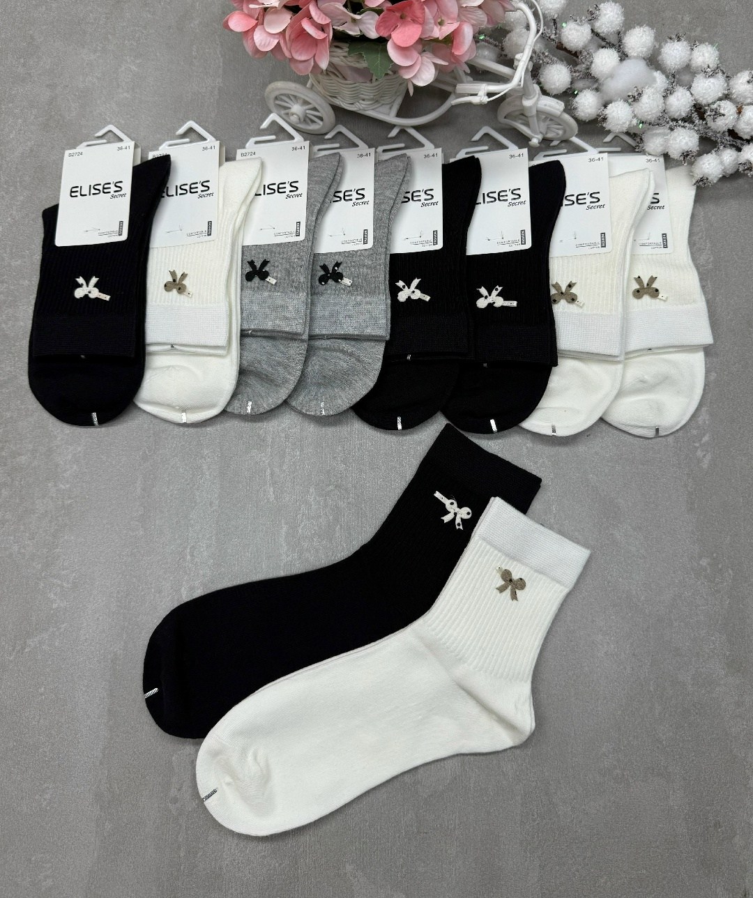 носки женские 10 пар,женские носки,носки комплект,носки для женщин,носки женские 10 пар разного цвета