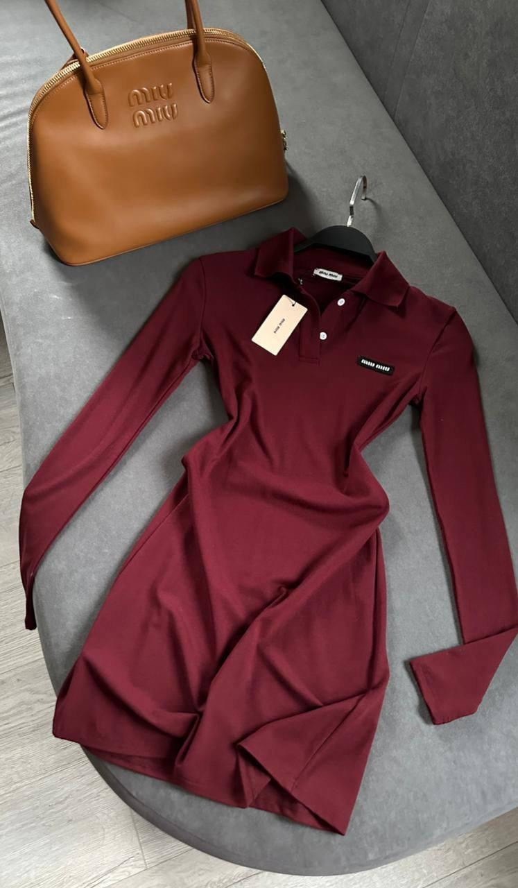 платье трикотажное,костюм с юбкой,платье,бордовое платье,женское платье