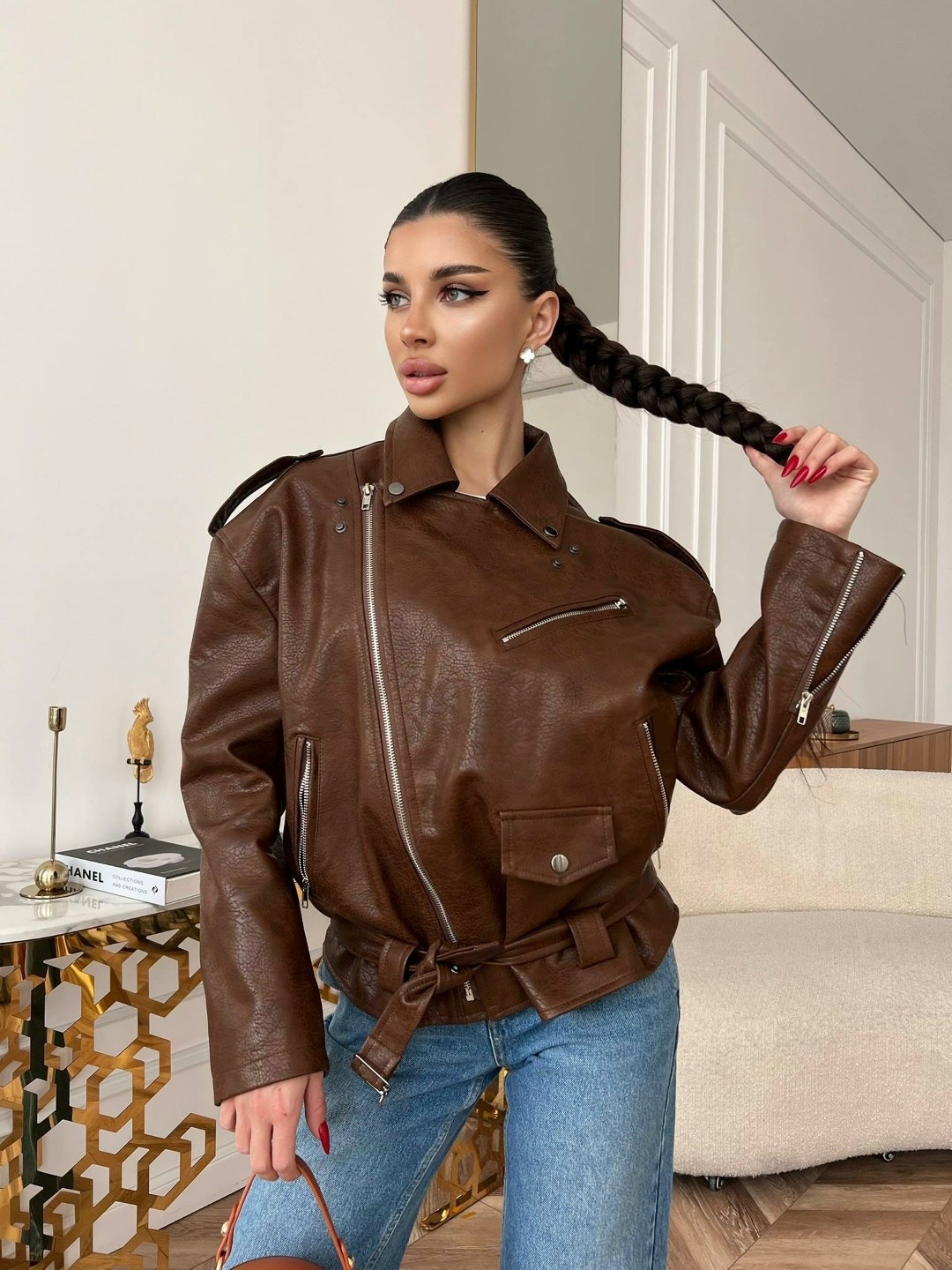 куртка косуха из экокожи оверсайз,куртка косуха женская кожаная черная dkg066,кожаная куртка косуха,куртка косуха из экокожи,куртка косуха экокожа