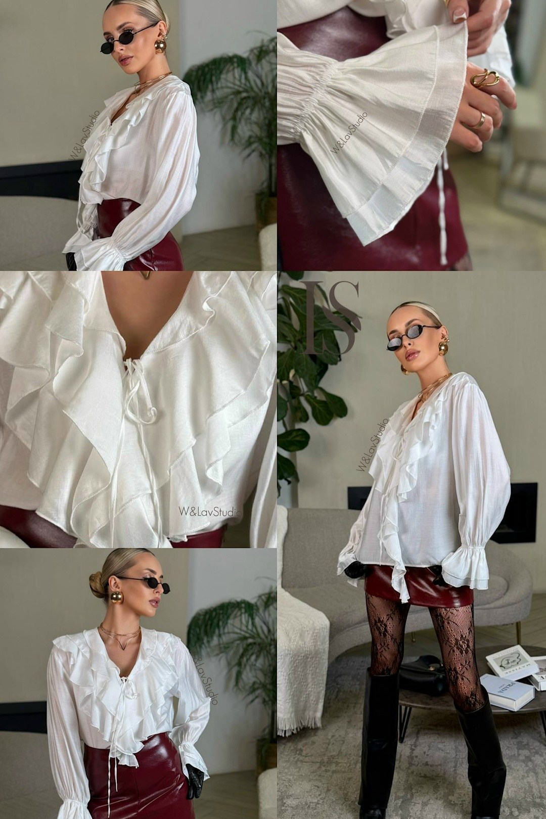 блузка с оборками,блузка с воланом,блузка с рюшками,женская блуза,блузка