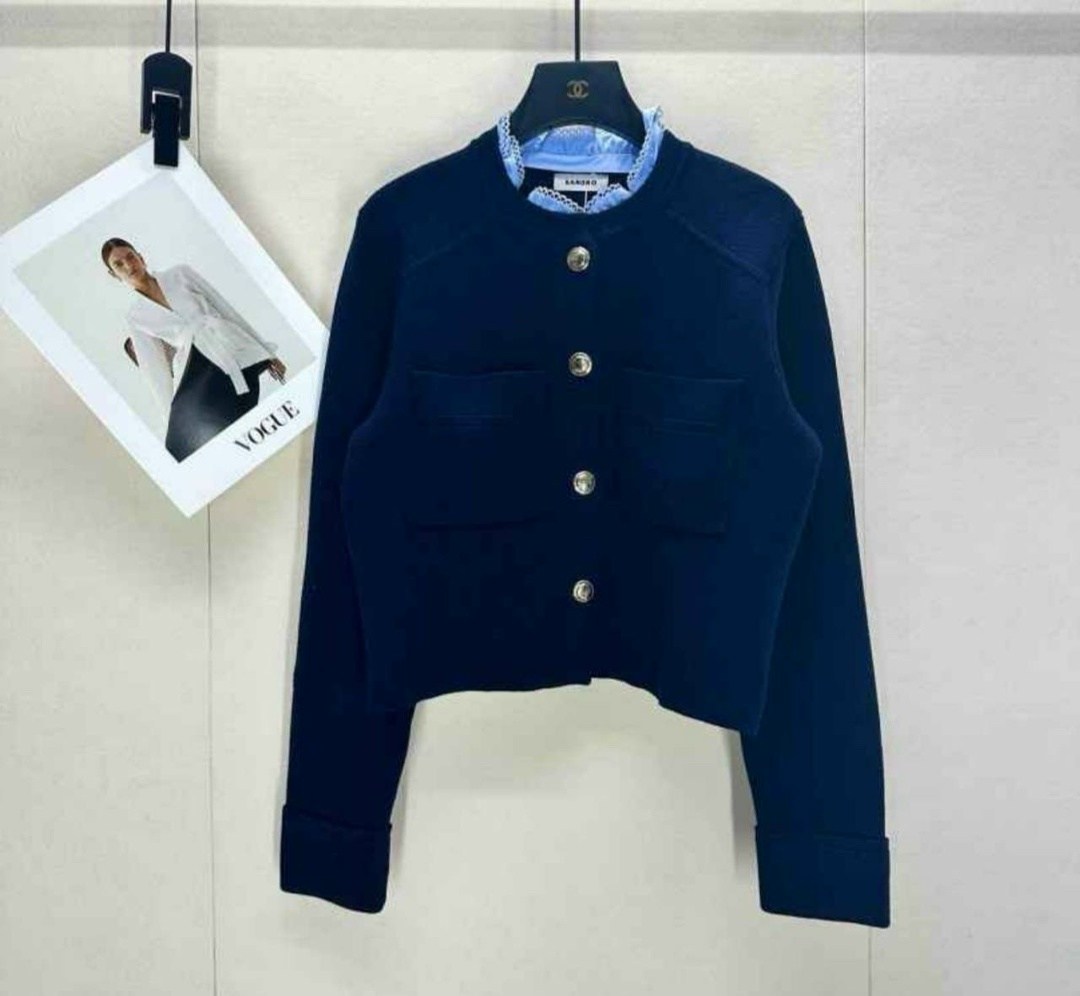 жакет твидовый,кардиган,кардиган синий,кардиган на пуговицах,кардиган женский