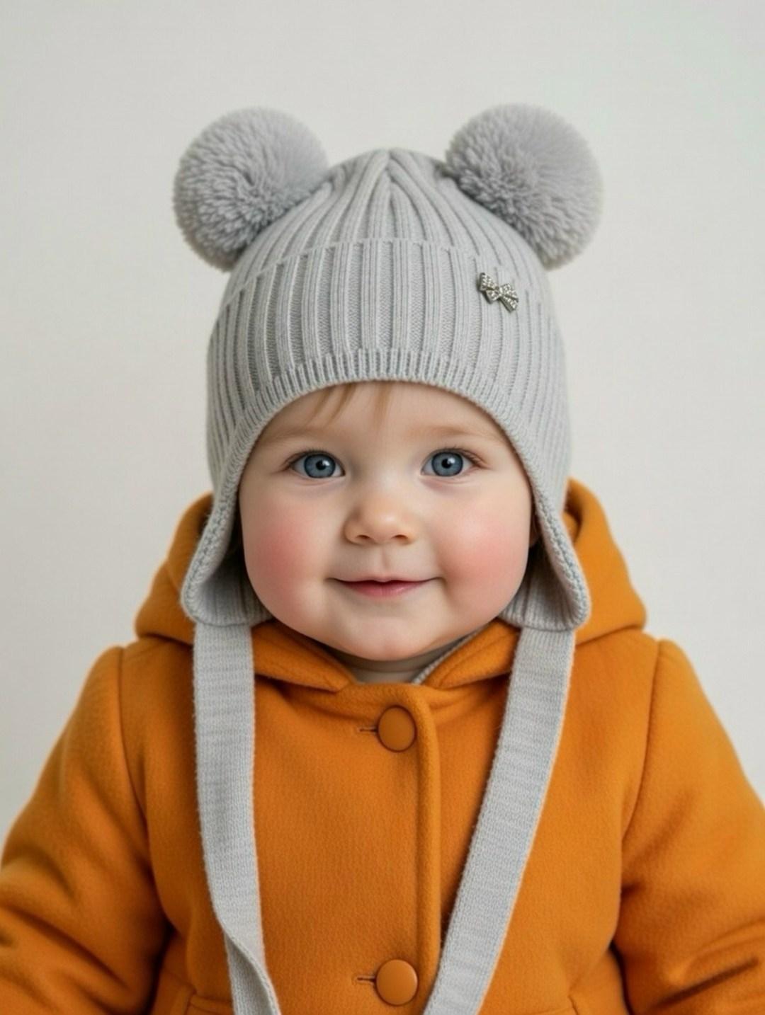 детская вязаная шапка,детская шапочка,шапочка для малыша,вязаная шапочка,шапка зимняя детская