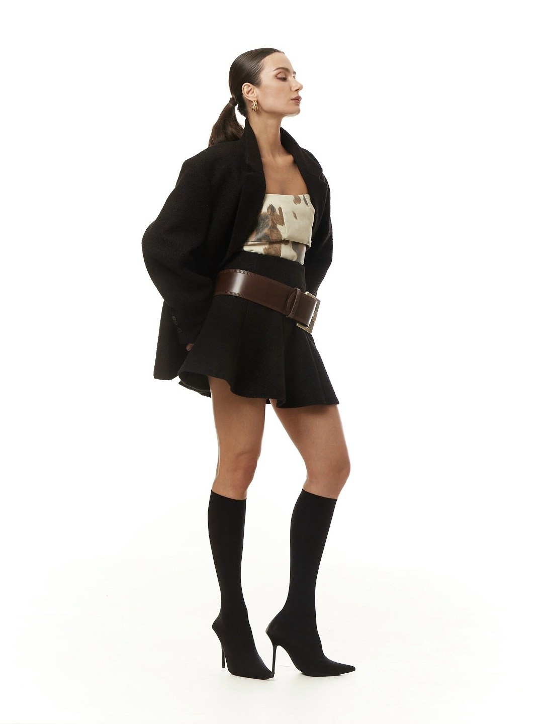 пальто чёрное,модный стиль,о мода,полупальто мужское