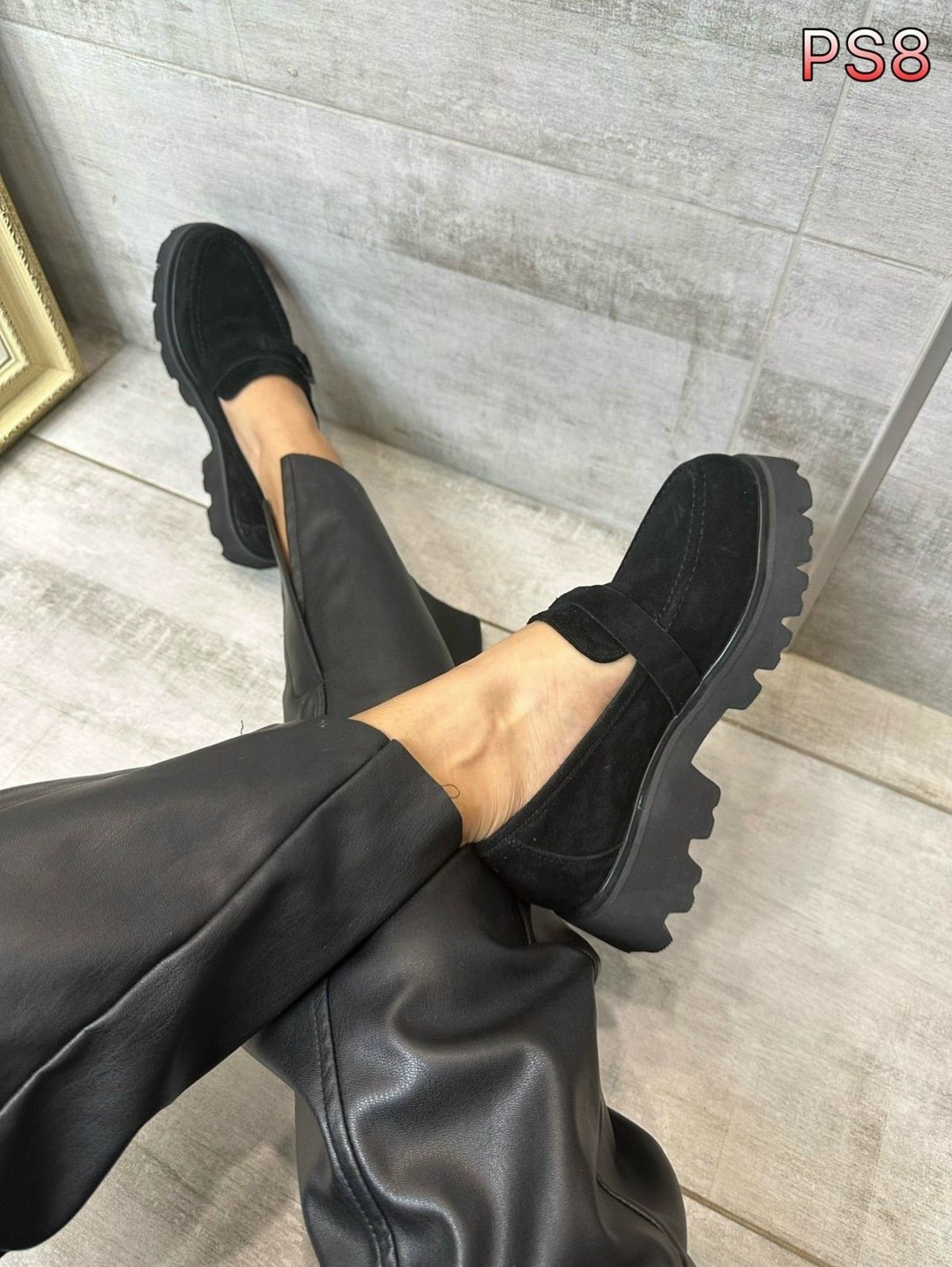 лоферы женские замшевые арт. 11337222,лоферы женские замшевые,лоферы женские,,черные лоферы