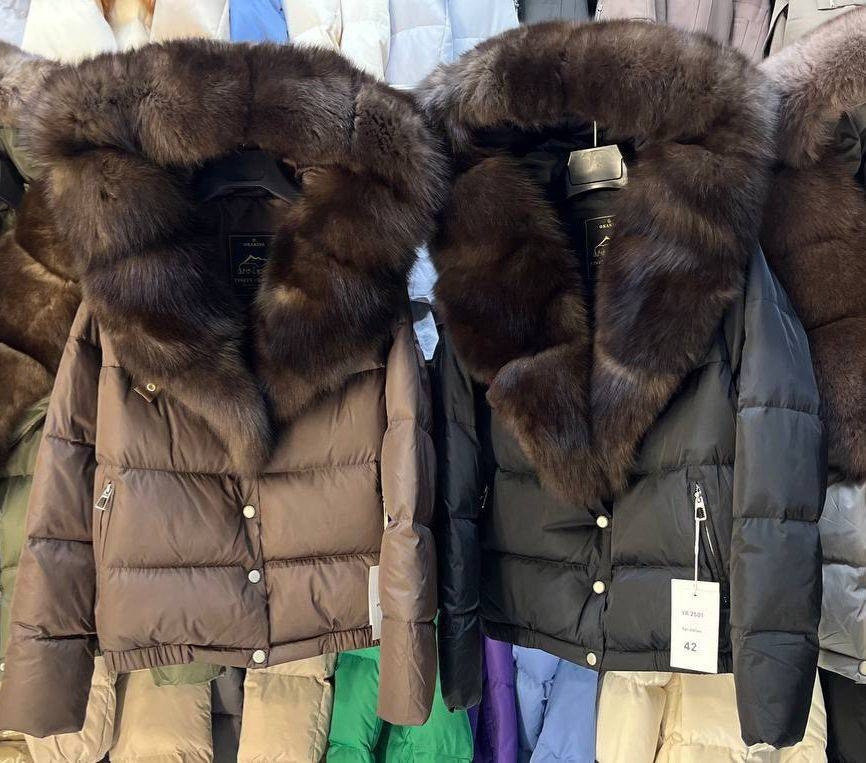 пуховик женский мех натуральный,зимние куртки из натурального меха песца,пуховик с натуральным мехом,пуховик женский,женские пуховики