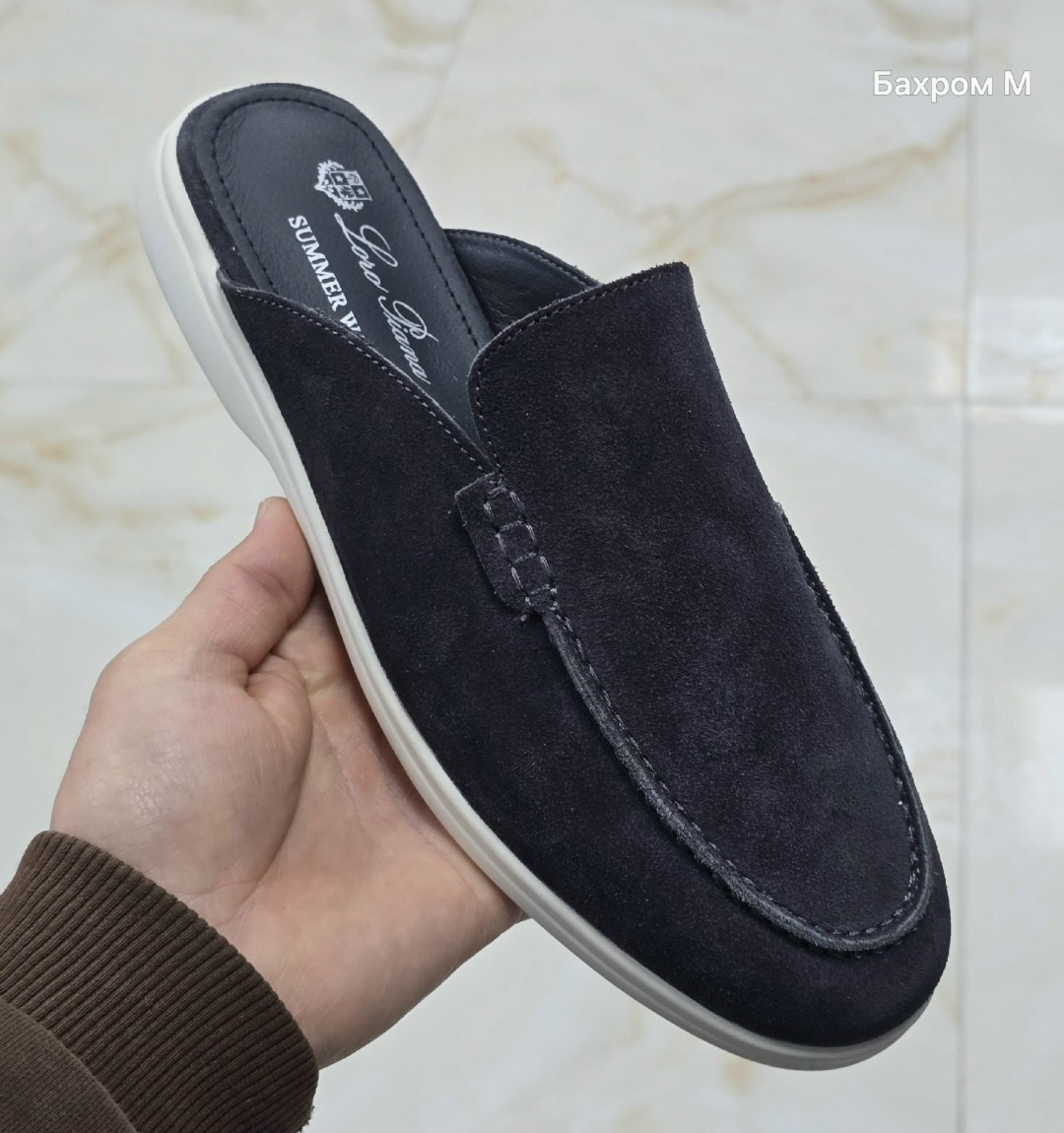 ,лоферы мужские loro piana,мюли loro piana,мюли мужские,мужские лоферы замшевые