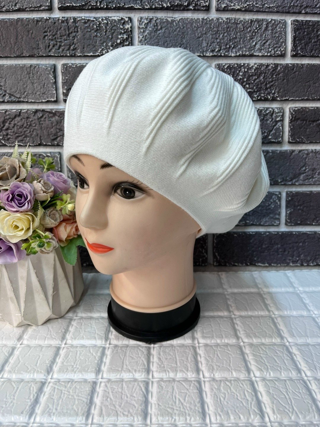 берет женский,берет,берет демисезонный,берет женский вязаный,женская шапка