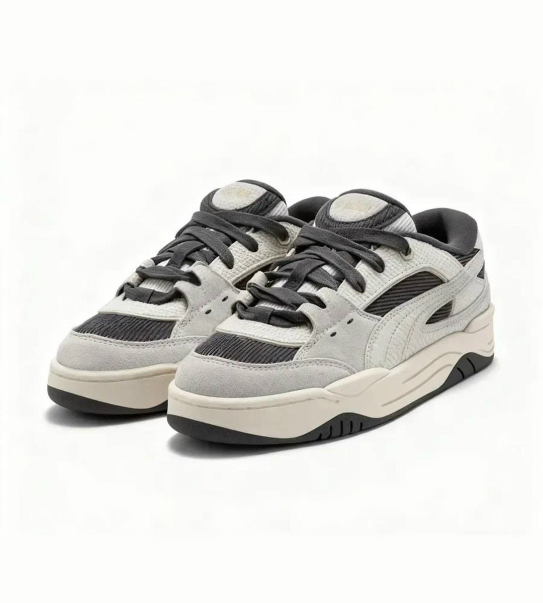 кроссовки puma,кроссовки puma 180,puma 180 низкие кроссовки со,кроссовки puma copduroy 'cream black',дутые кроссовки puma