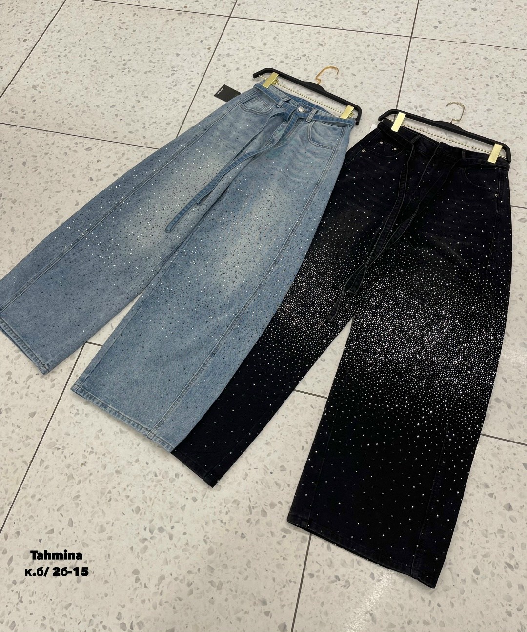 джинсы со стразами,брюки со стразами,длинные брюки,брюки с пайетками,широкие джинсы