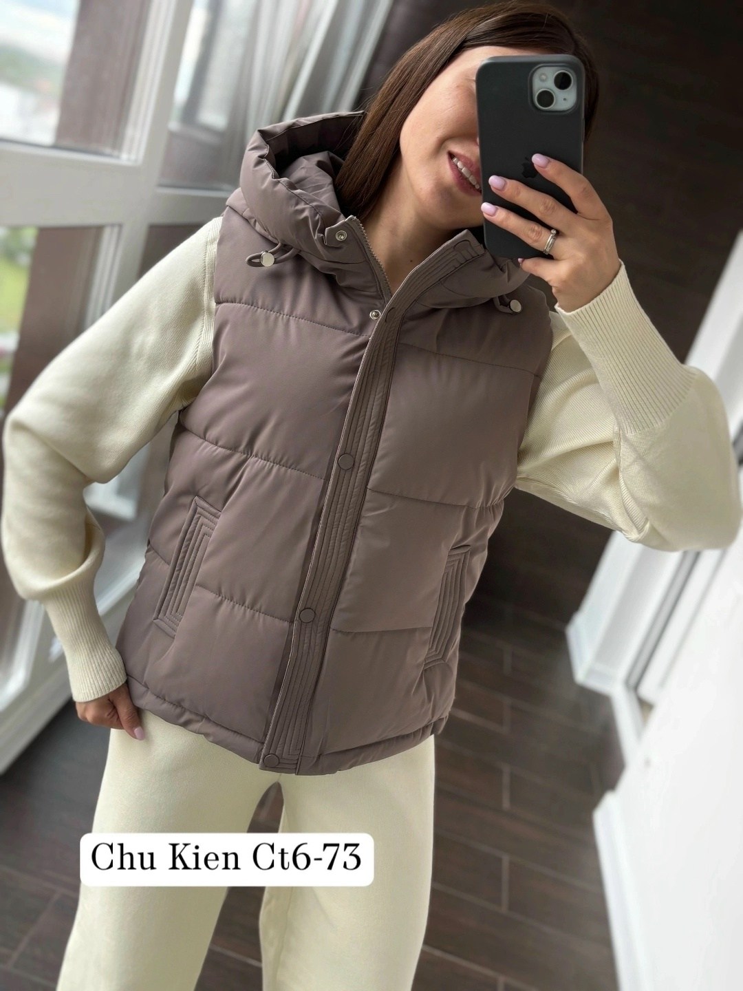 женская жилетка,жилетка,жилет,жилет женский,жилет утепленный стеганый безрукавка baoanh fashion