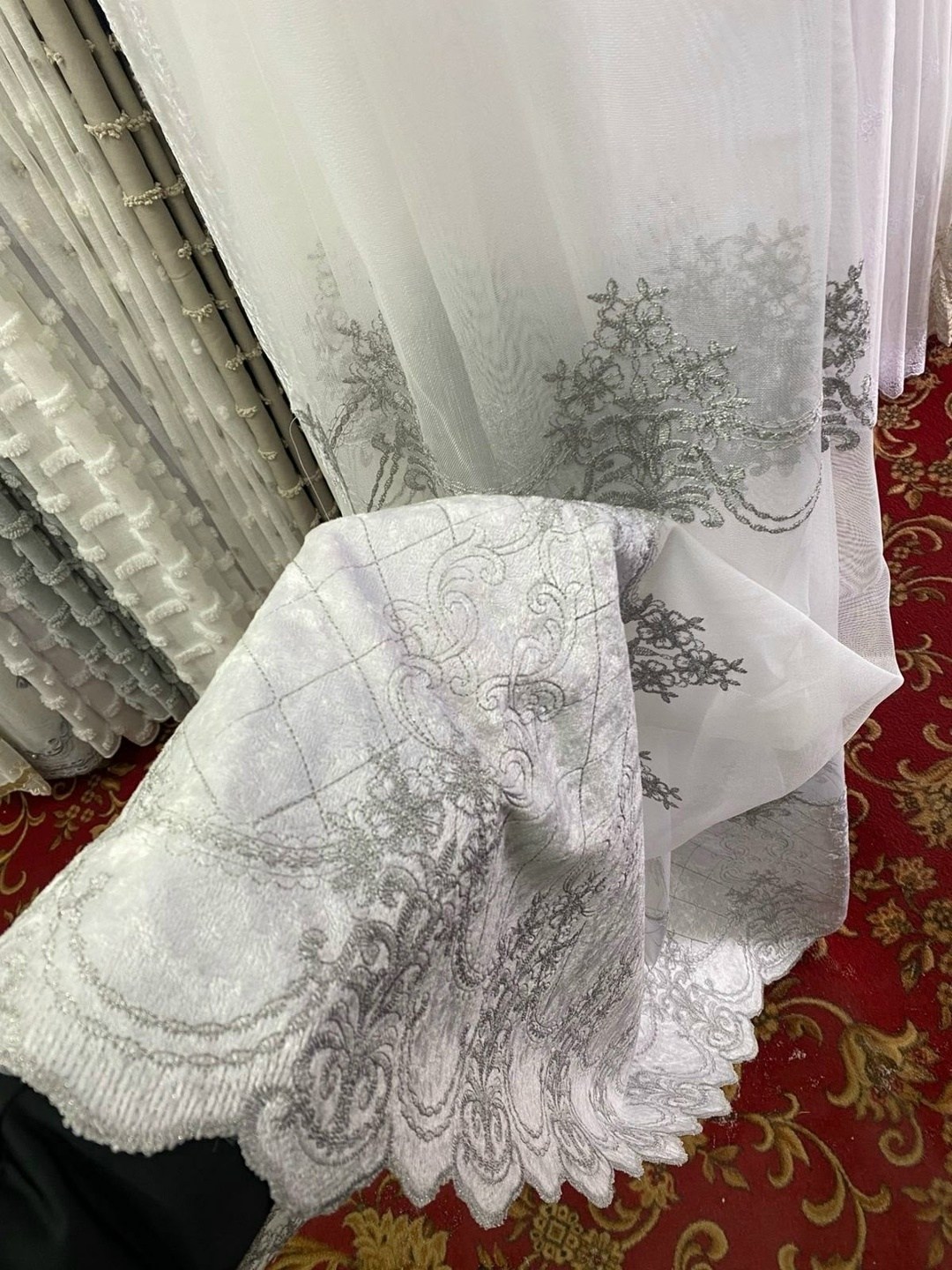 тюль прозрачная сетка "нежнятина",тюль с вышивкой,красивый тюль,тюль сетка,тюль сетка с вышивкой