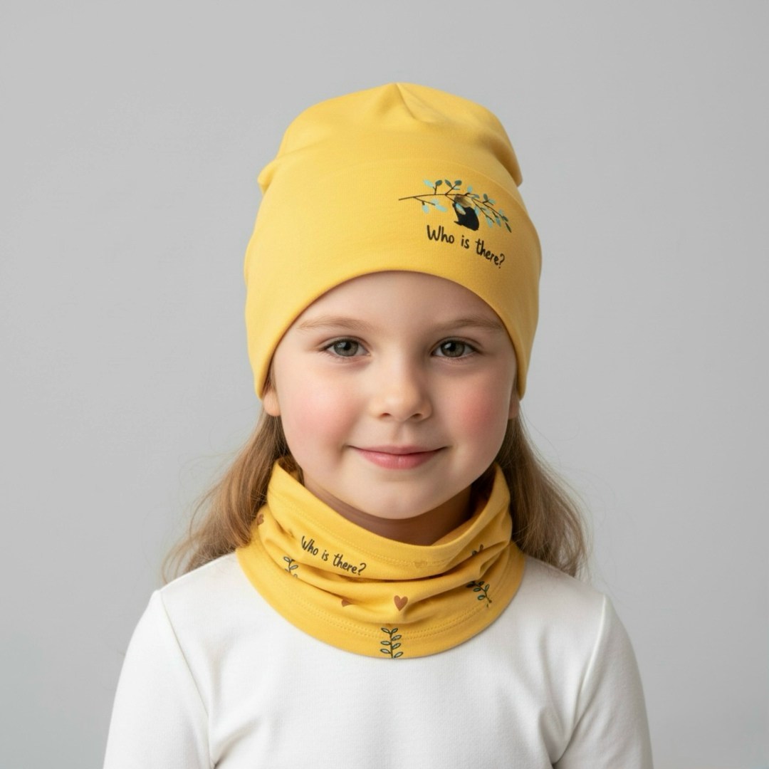 шапка для девочек,шапка и снуд,комплект шапка снуд,детская шапочка,комплект шапки