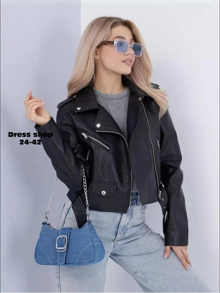 кожаная косуха оверсайз варенка concept club,женская просторная куртка-косуха из экокожи,кожаная куртка,куртка кожаная косуха женская,куртка косуха