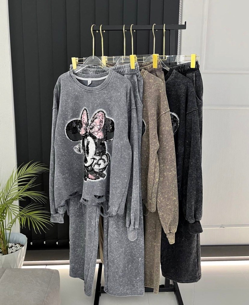 свитшот дисней,костюм стильный,женский костюм,костюм трикотаж,костюм двойка