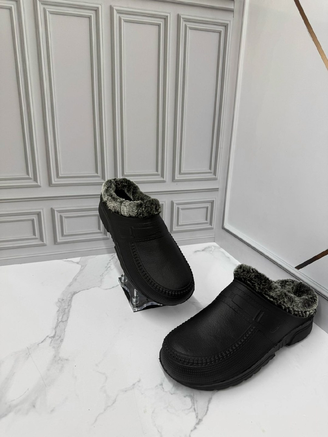 утепленные галоши мужские lucky land 24619944,обувь,мужские галоши,мужские утепленные галоши,галоши с мехом мужские