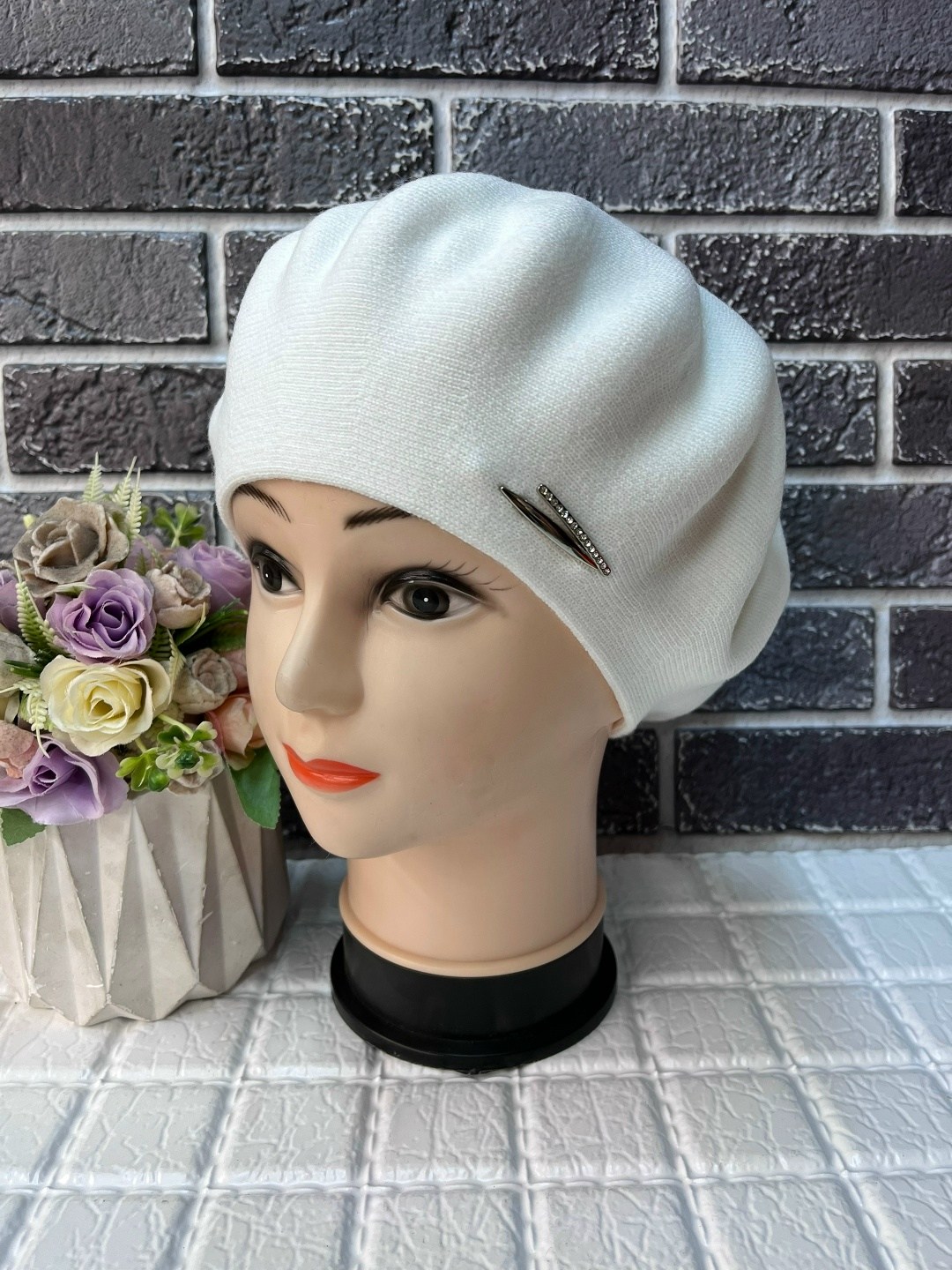 женский берет,берет, береты женские,женская шапка,берет двойной