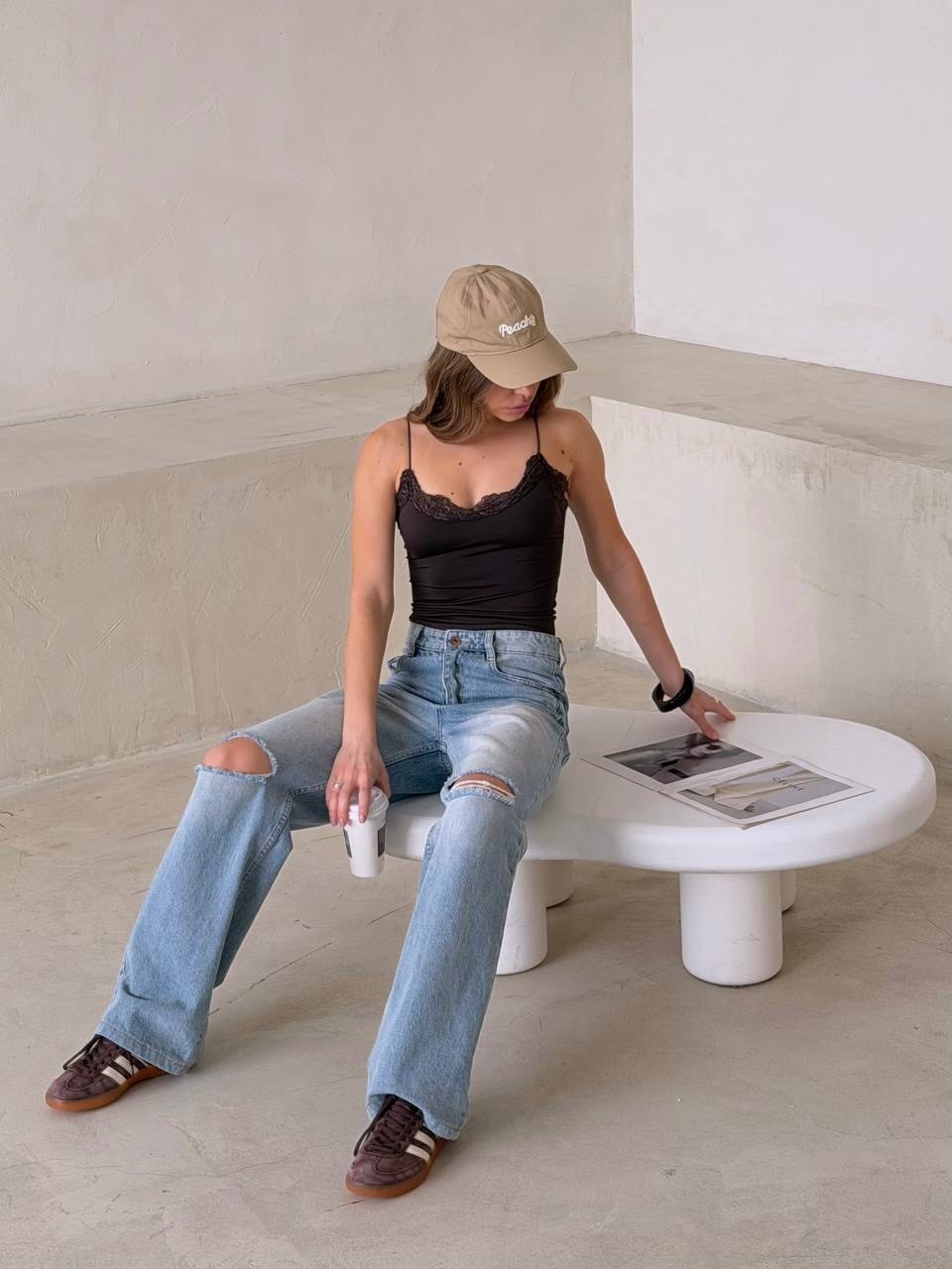 джинсы брюки,модные джинсы,женские джинсы,одежда джинсы,джинсы рваные прямые высокая посадка ella woman