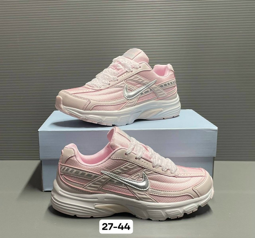 кроссовки,кроссовки nike женские,кроссовки для бега initiator женские с низким верхом розовые/белые/серебристые nike,кроссы,кроссовки nike initiator