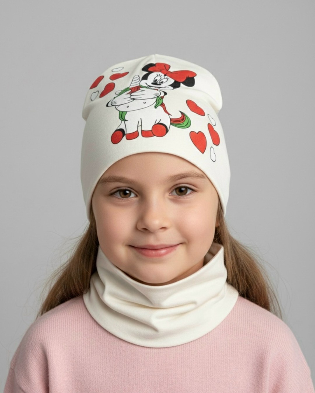 шапка для девочек,шапка и снуд,комплект шапка снуд,детская шапочка,комплект шапки