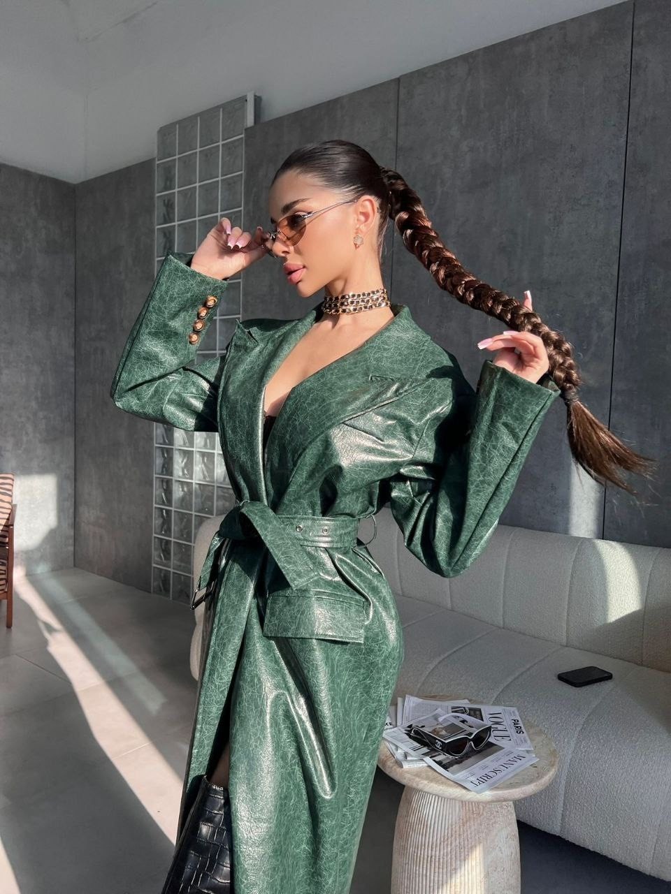 плащ зеленый,плащ женский,плащ тренч кожаный,кожаные плащи