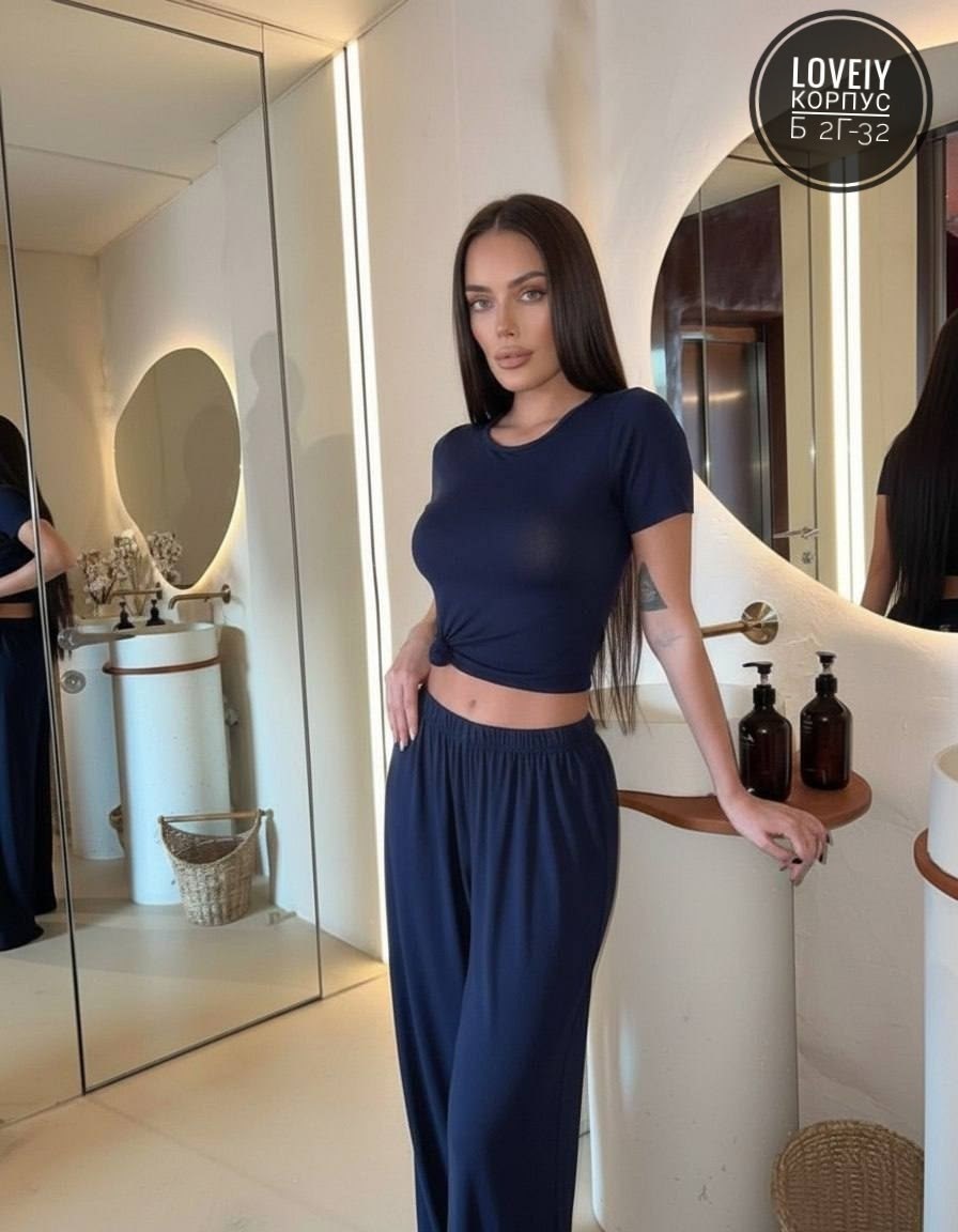 костюм с кроп топом,костюм с брюками,костюм двойка женский,трикотажные костюмы,летние костюмы женские