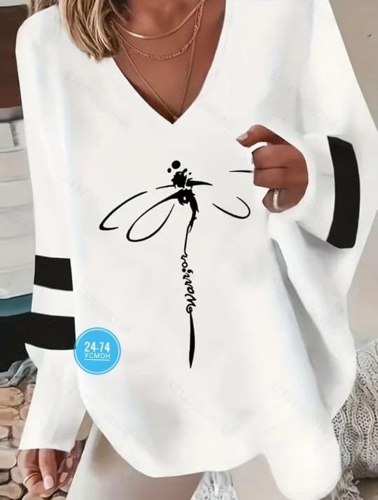 кофта женская,стильная кофта,свитшот женская,женская кофта больших размеров,асимметричная футболка женская