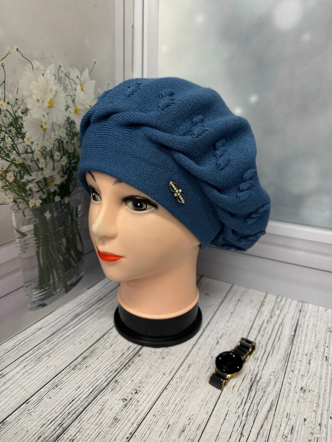 берет женский,берет,шапка женская,шапка для женщин,женская вязаная шапка