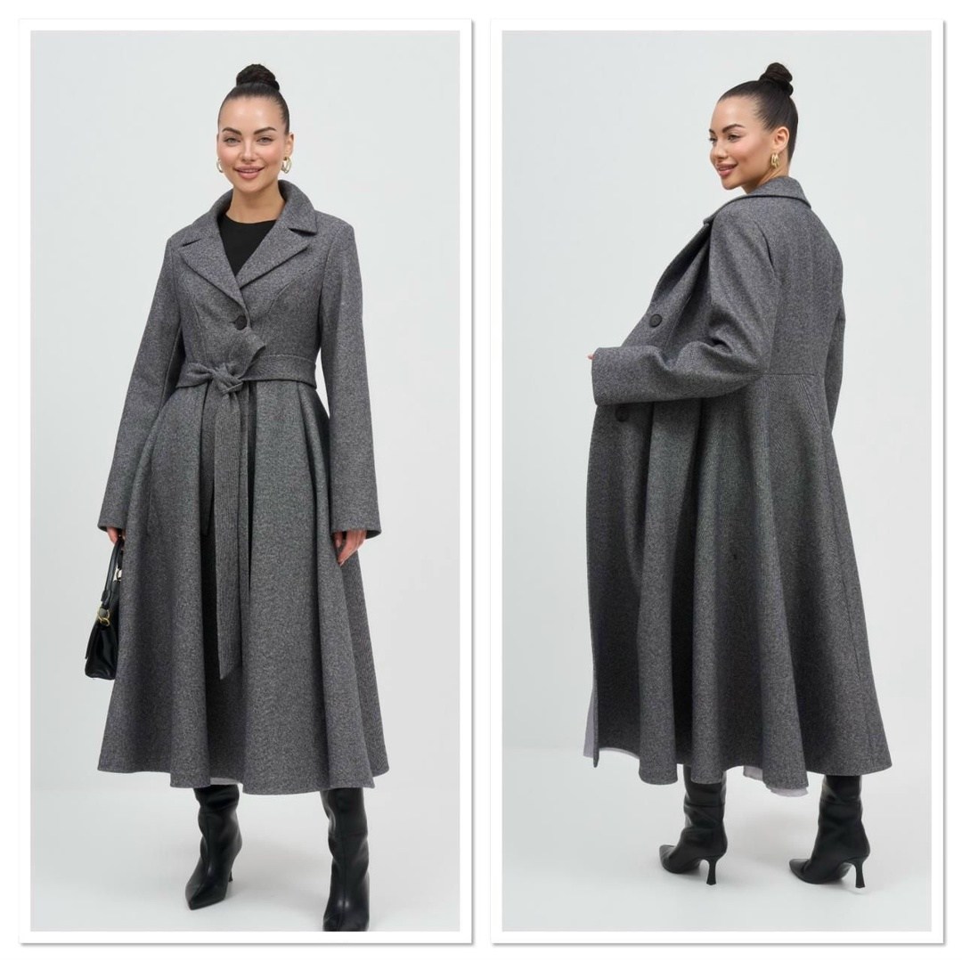 женское пальто,длинное пальто женское,модели пальто,серое пальто,пальто