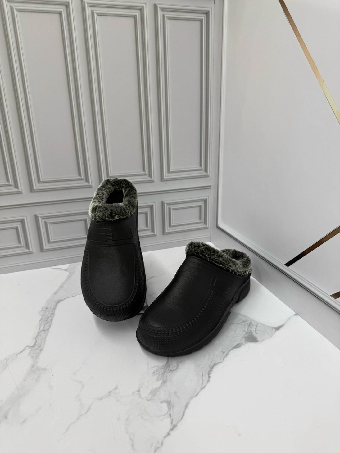 утепленные галоши мужские lucky land 24619944,обувь,мужские галоши,мужские утепленные галоши,галоши с мехом мужские