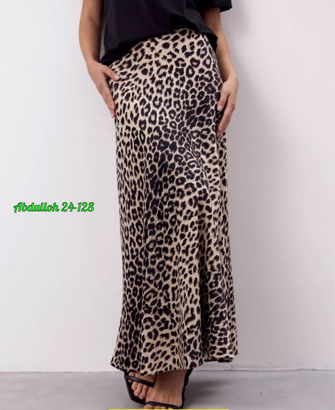 юбка с леопардовым принтом,леопардовая юбка,юбка леопардовая макси,женская летняя юбка-макси с леопардовым принтом,женская длинная юбка-макси с леопардовым принтом