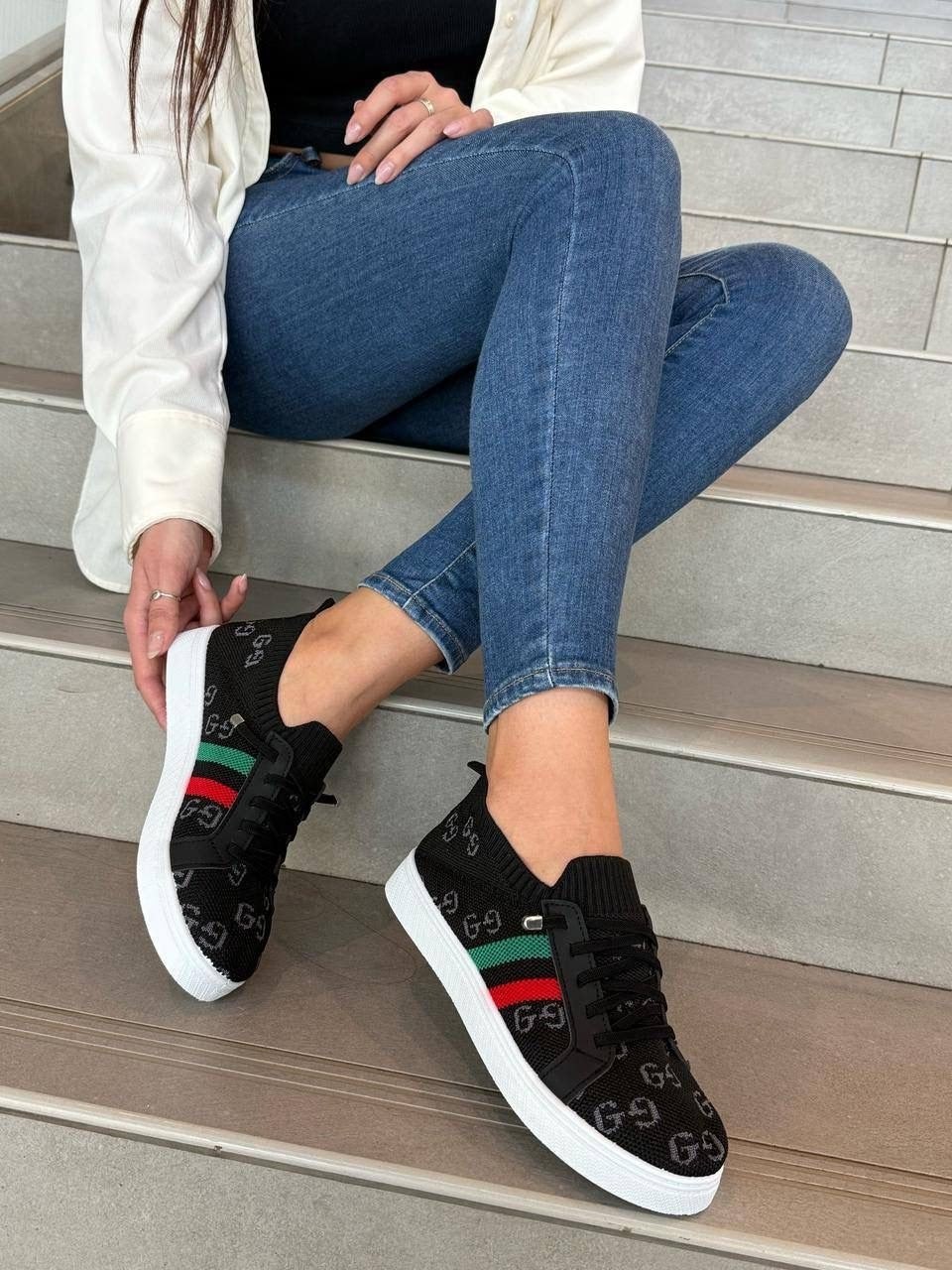 ,кроссовки женскиe,кроссовки стильные,брендовая ,гуччи кроссовки женские