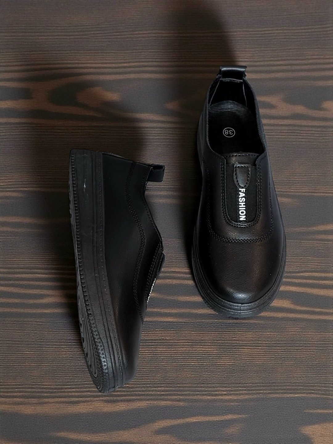 ,повседневная ,слипоны черные зенден,мужская ,женская